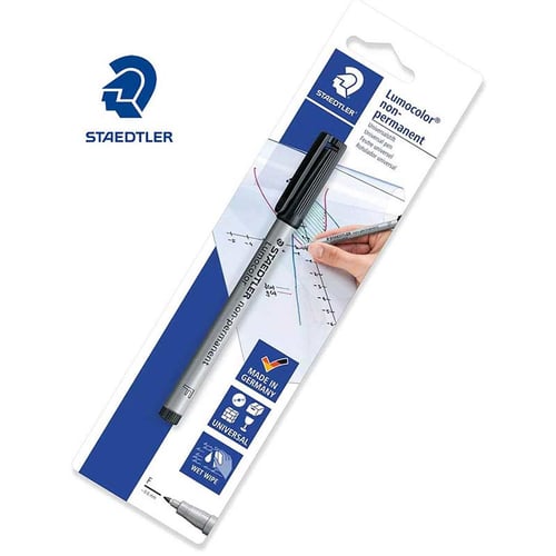 Uni Lumocolor Non P FP Pen BK | 4007817304310